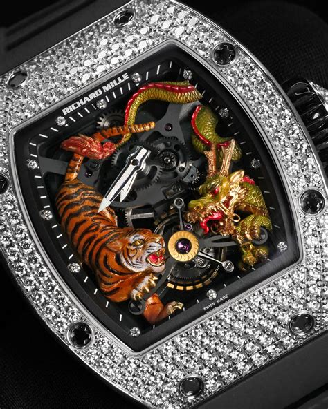 richard mille rm 51-01|richard mille watch with diamonds.